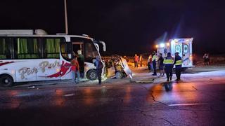 Cuatro personas mueren tras choque entre auto Tico y microbús, en Nuevo Chimbote