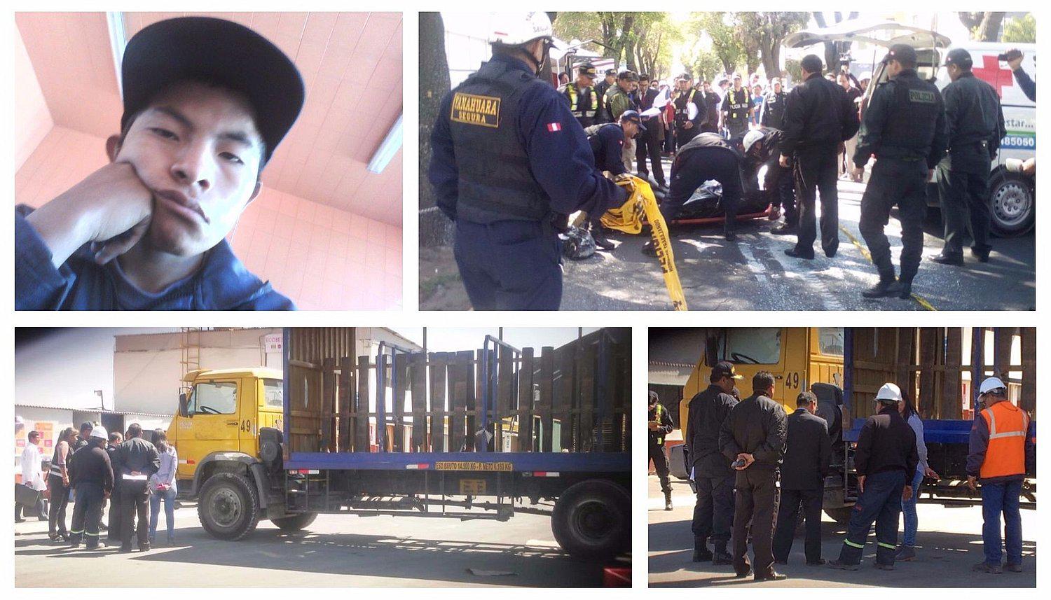 Obrero que fue arrollado en Yanahuara trabajaba con recibo por nohorarios