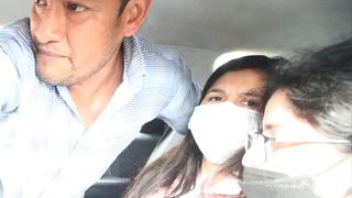 Yenifer Paredes salió del penal de Chorrillos luego de que se ordenara su excarcelación