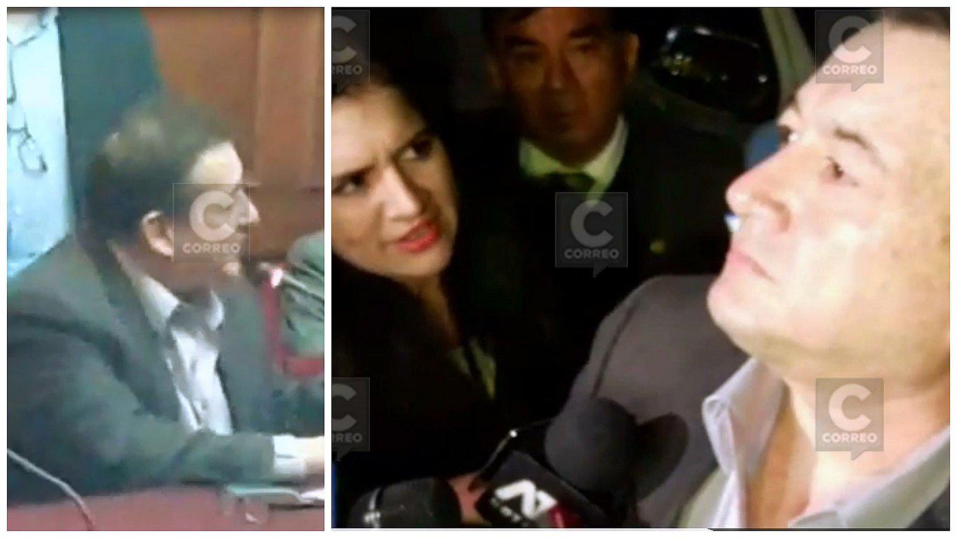 Fujimorista Rolando Reátegui habría asistido ebrio a sesión del Congreso [VIDEO]