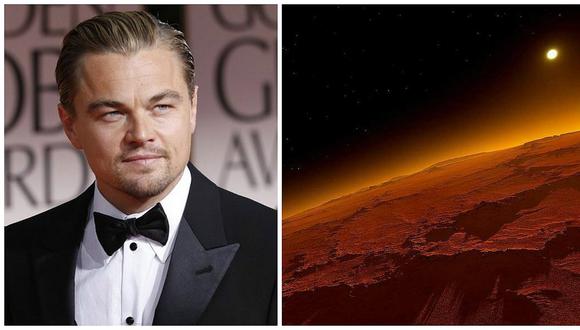 ​Leonardo DiCaprio viajaría a Marte en el 2025