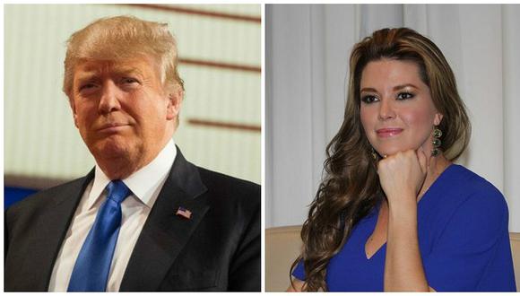 ​Donald Trump: Alicia Machado habló fuerte sobre triunfo del magnate