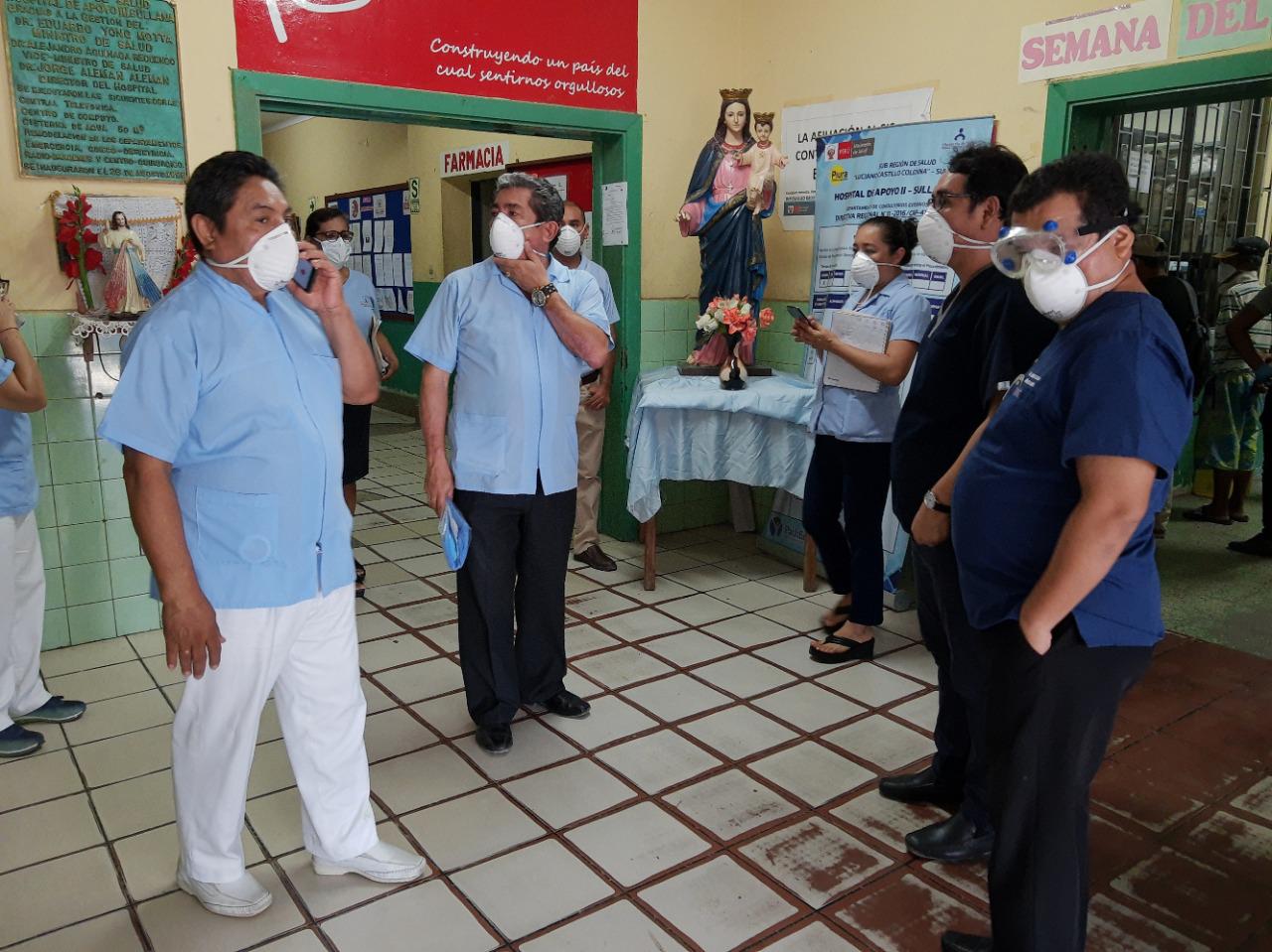 Sullana. Renuncian médicos del Comité COVID-19de manera irrevocable. (FOTO: Eddyn Nole)