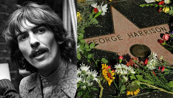 George Harrison: Su estrella en el Paseo de la Fama de Hollywood cumple hoy 9 años