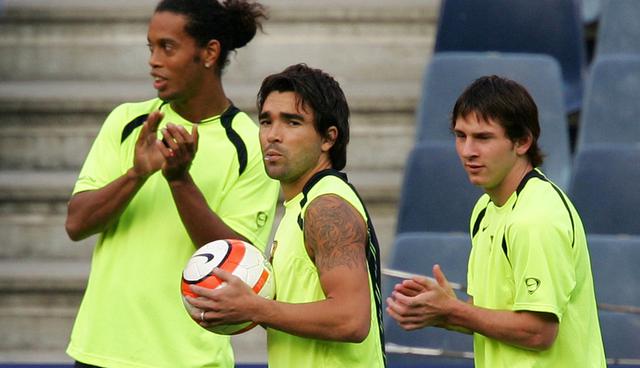 20. Deco (Barcelona) superó en la votación a Higuaín. (Foto: AFP)