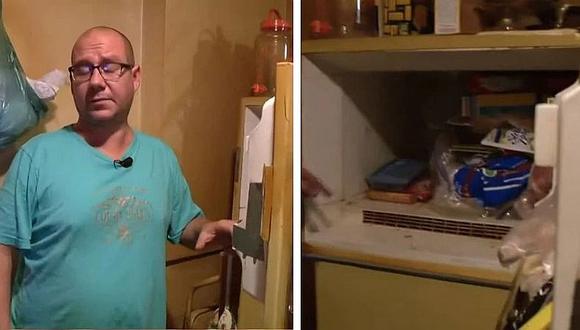 Hombre encuentra una bebé momificada en un congelador de su madre