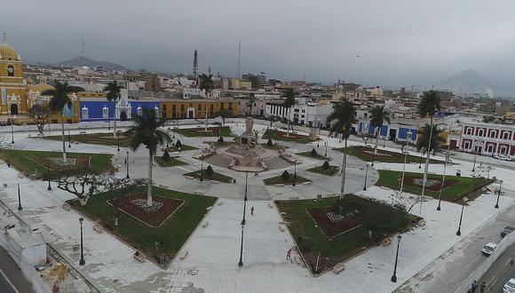 Hidrandina: Esto son los puntos observados en la Plaza de Armas de Trujillo