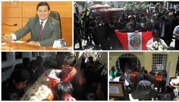 Arequipa: Entierran a Christian Cayetano Chire, reconocido juez del "aimarazo"