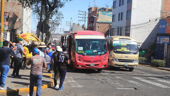 Municipalidad de Arequipa busca sancionar el incremento del pasaje