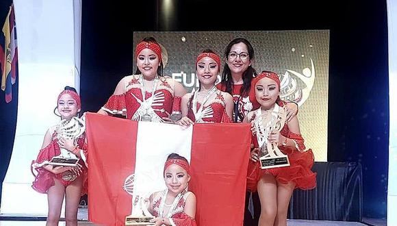 Keit Maquera y Las Miniladies logran nuevos títulos mundiales de salsa para Tacna