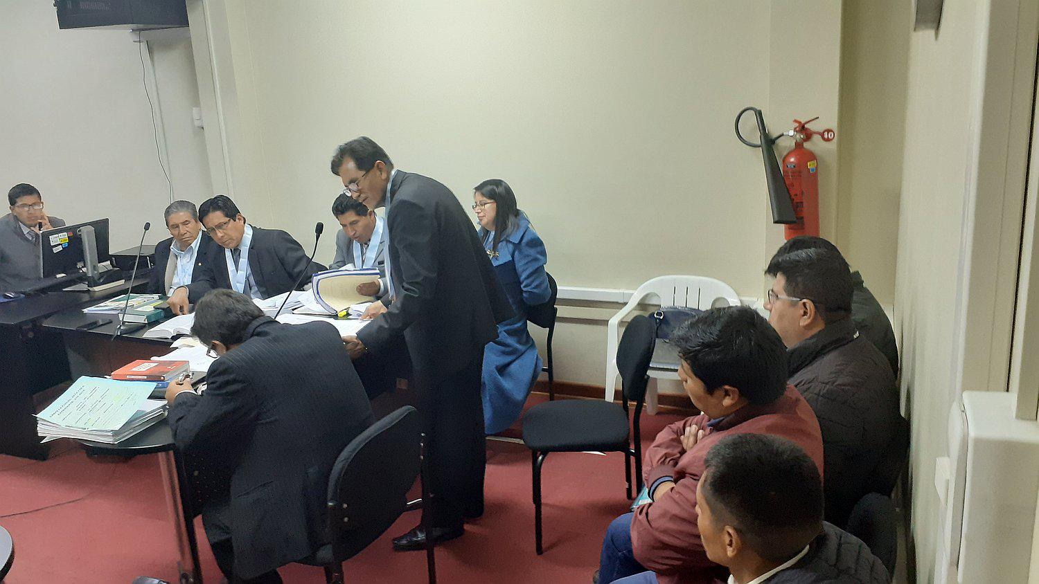 Maciste acude a audiencia sobre obra del puente Colonial Señor de Acoria