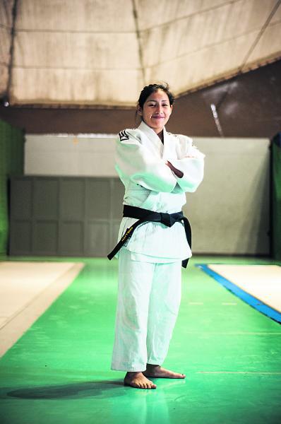 "Empecé en karate, pero el judo me encantó"