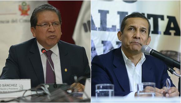 Fiscal Sánchez afirma que fue legal la intercepción telefónica a Humala