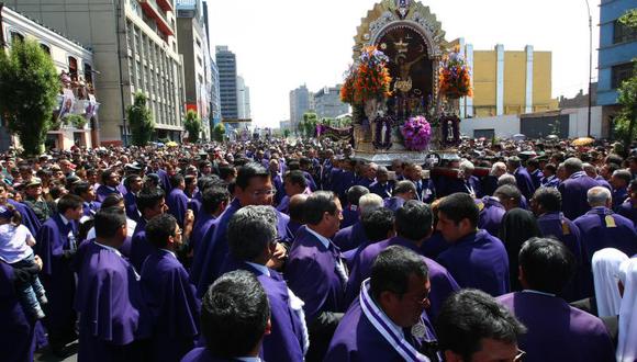 Semana santa: Señor de los Milagros saldrá en procesión