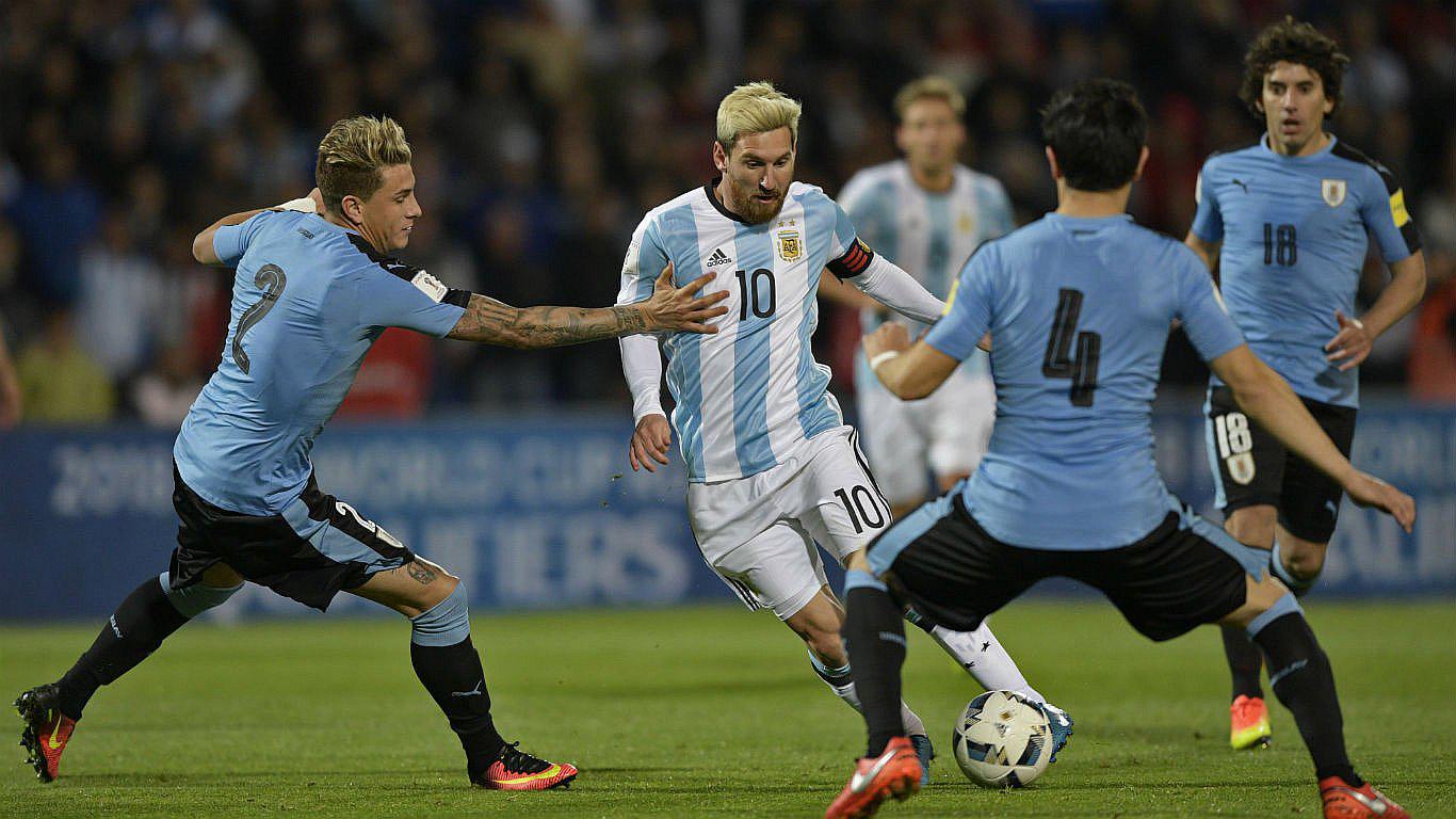 Eliminatorias Rusia 2018: Uruguay recibe a Argentina en Montevideo