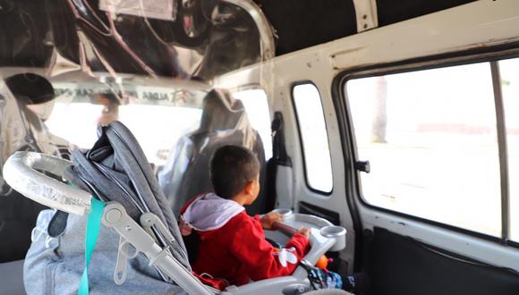 Trasladan de Tacna a Lima a niño para atenderlo por malformación en pies y manos. (Foto: Gore Tacna)