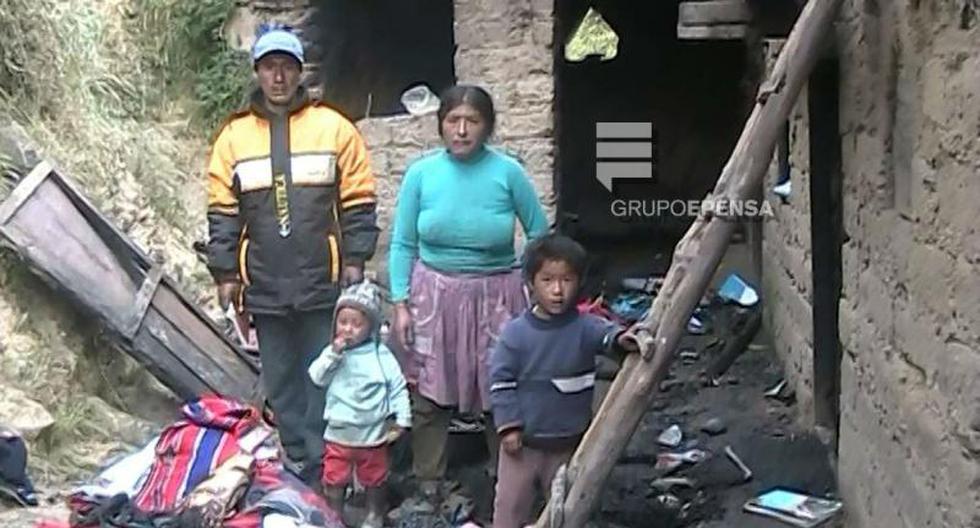 Familia se queda en la calle por incendio en su vivienda | PERU | CORREO