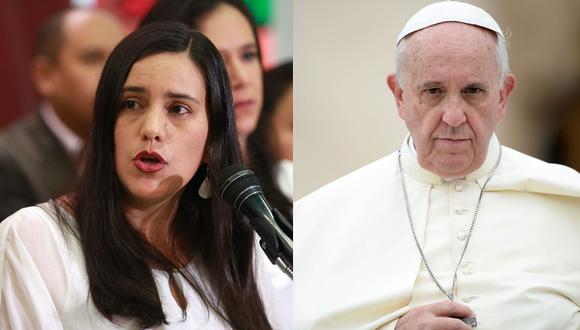 Verónika Mendoza envía carta abierta al papa Francisco (FOTO)
