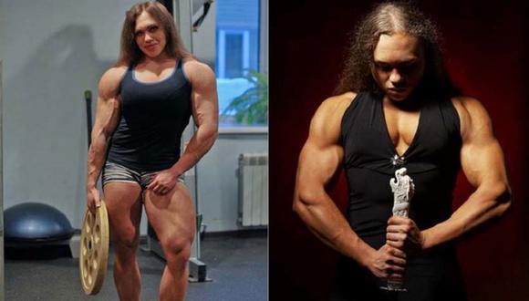 Rusia: Mujer bate récords con "montaña de músculos" en su cuerpo [VIDEO]