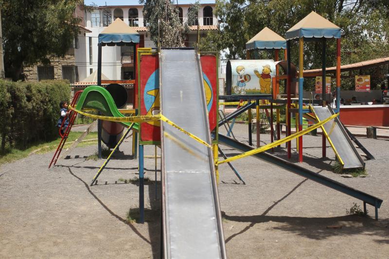 Visitantes de parque Selva Alegre se quejan por cobro y clausura de juegos 