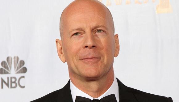 Bruce Willis fue diagnosticado con afasia, enfermedad que le impide comunicarse. (Foto: AFP)