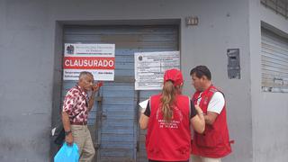 Trujillo: Clausuran por 30 días locales de la calle Zela por no tener licencia de funcionamiento