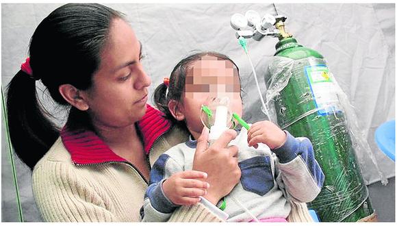 ​Friaje afectó a 3 mil 500 niños que padecen infecciones respiratorias