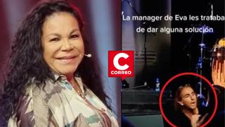 Eva Ayllón y el día que vivió tenso momento durante uno de sus shows: Natalia Málaga intervino en la pelea (VIDEO)