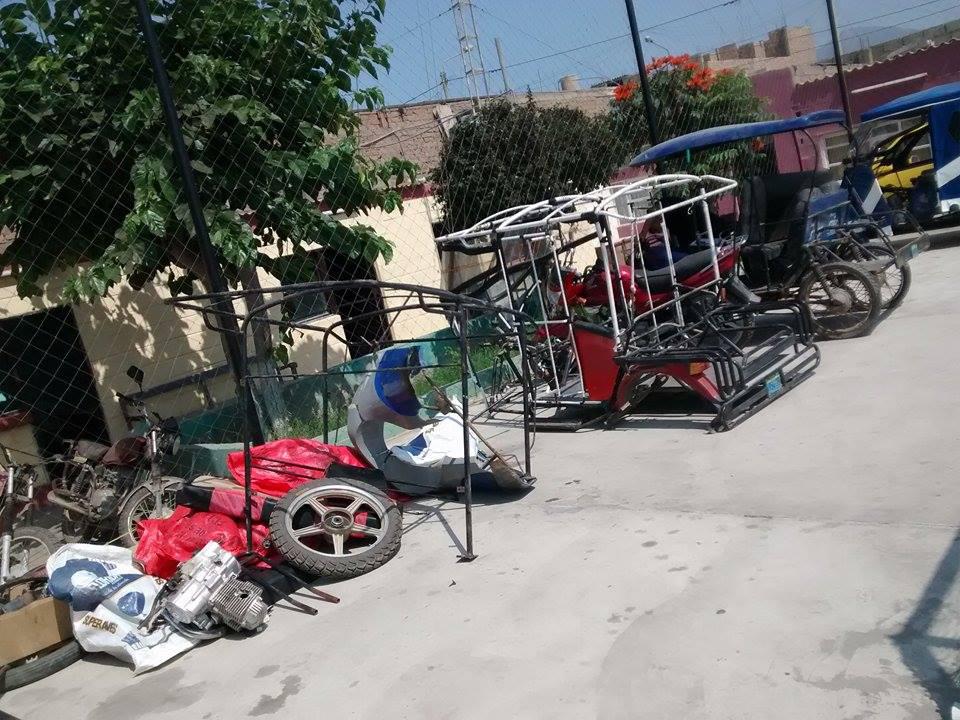  Chimbote: Detienen a dos en “cementerio” de vehículos robados