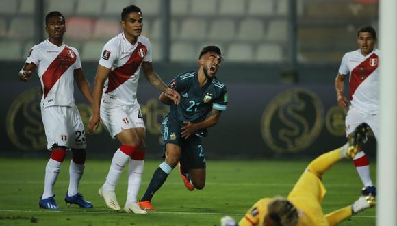 Perú perdió por 2-0 ante Argentina por la jornada 4 de las Eliminatorias rumbo a Qatar 2022. (Foto: Agencias)