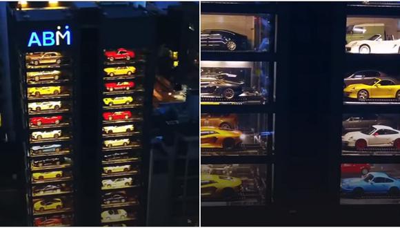 Así funciona la expendedora de autos de lujo en Singapur (VIDEO)