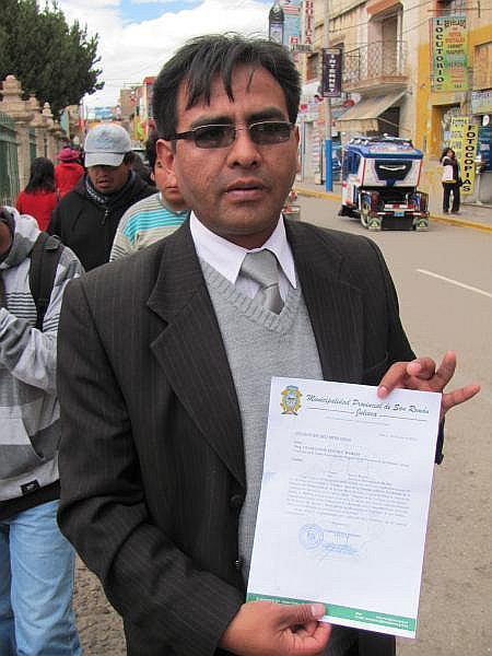 Decano del Colegio de Abogados de Puno es enjuiciado 