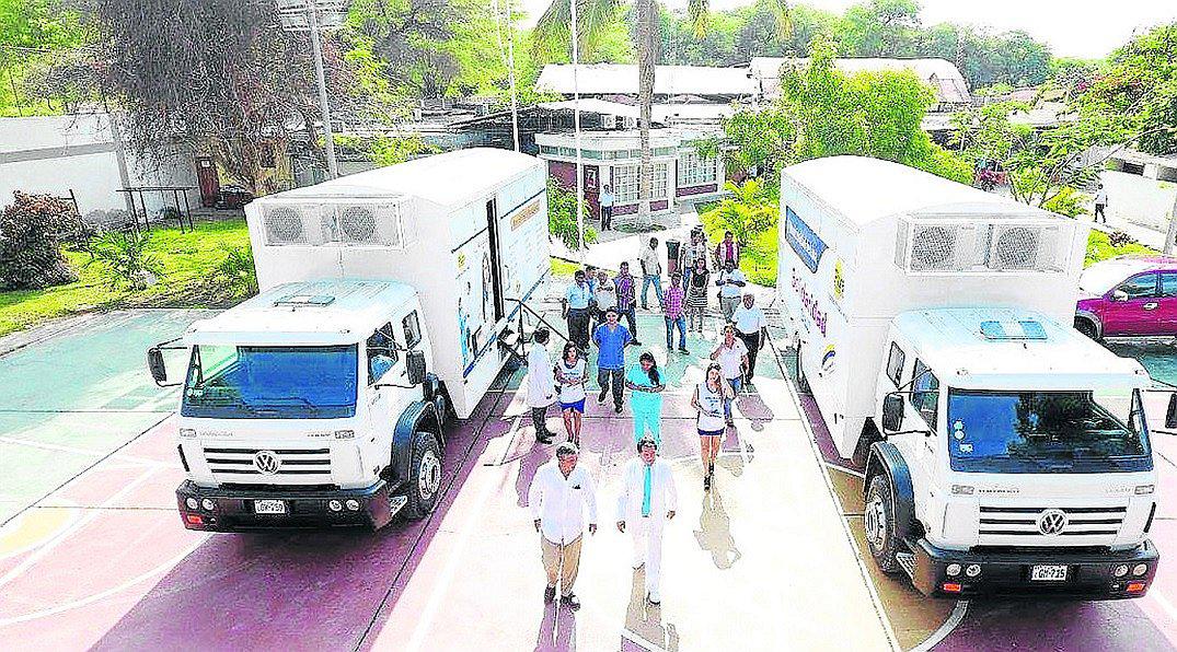Dos unidades móviles de Salud recorrerán la región de Piura 