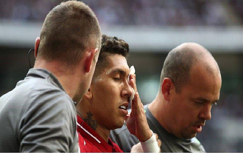 La impactante imagen de agresión que recibió Roberto Firmino en el ojo (VIDEO y FOTOS)