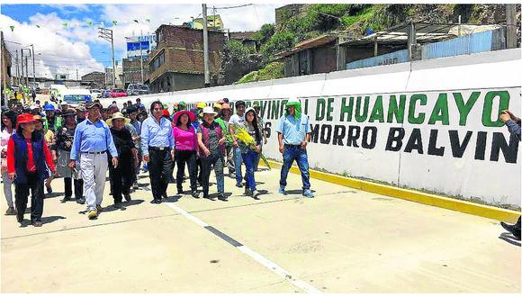 Municipalidad abre carril para mejorar ruta entre Huancayo y El Tambo