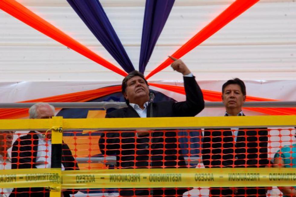 Alan García inauguró el inicio de la obra "Hidroeléctrica Santa Teresa"