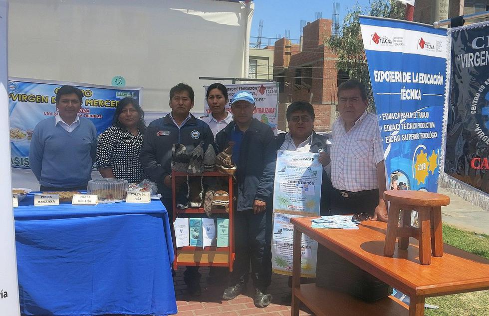Estudiantes de centros productivos realizan Expo Feria 2018 por la semana de la Educación Técnica