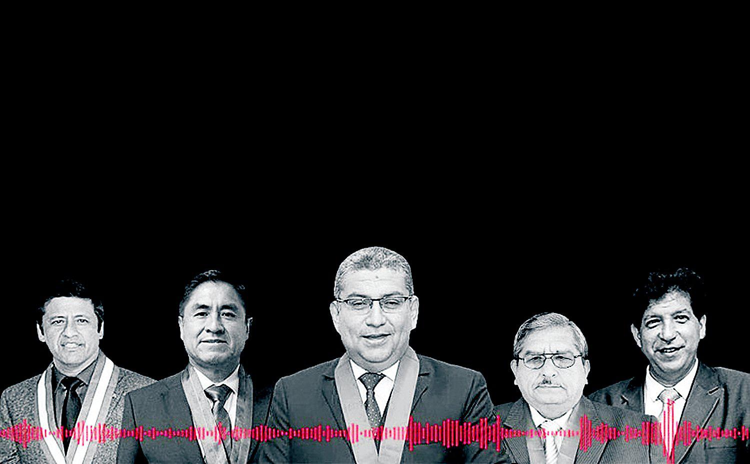 Los magistrados investigados por corrupción