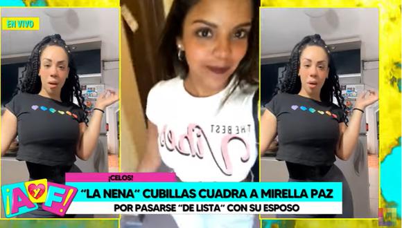 Johana Cubillas, la hija del ‘Nene’ Cubillas, reveló que Mirella Paz es la que le da likes a las fotos de su esposo.