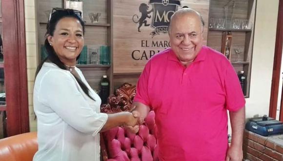 Luis Torres Robledo recibió junto a Liliana Velazco la proclamación del JEE Tacna. (Foto: Captura)