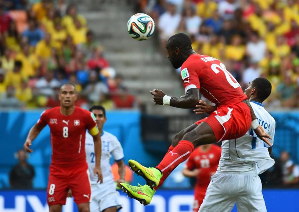 Brasil 2014: Suiza se clasifica a octavos de final al ganar 3-0 a Honduras