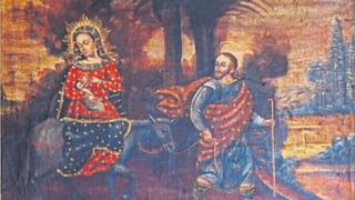 Las pinturas de la escuela cusqueña en la Catedral de Arequipa