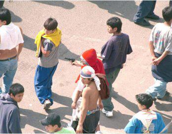 Pandillas juveniles
 empiezan a reaparecer