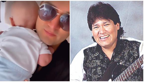 Deyvis Orosco se pronuncia sobre el enorme parecido de su bebé Milan con Johnny Orosco. (Fotos: Instagram / Difusión)