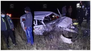 Madre que iba de visita muere en choque de unidades en carretera La Oroya - Junín