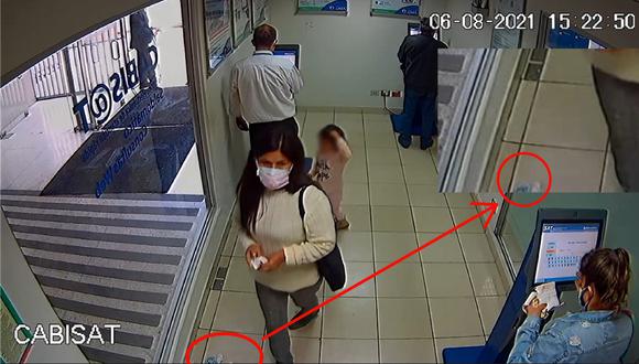 Municipalidad de Lima busca a la mujer para devolverle su dinero extraviado. (Foto: Captura de video SAT/ Municipalidad de Lima)