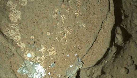 Curiosity halla polvo gris en planeta Marte