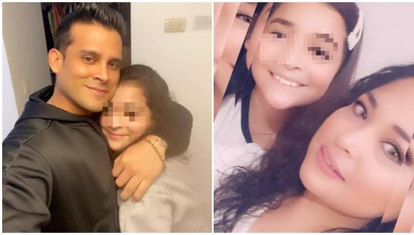 Christian Domínguez y Melanie Martínez dedican emotivos mensajes a su hija de 13 años. (Fotos: Instagram)
