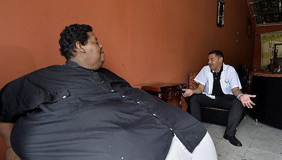 Dan inicio a intervenciones médicas para salvar al hombre más obeso de Colombia
