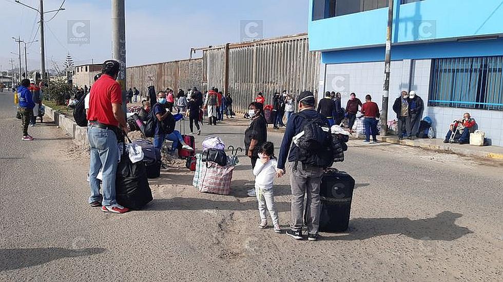 Retornan a Lima 234 personas varadas en Tacna